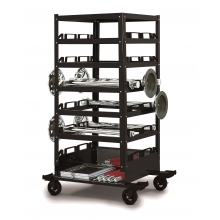 Metal Stanchion Cart - 18 Posts