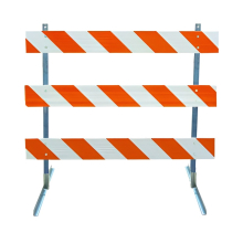 Telespar Type III Plastic Barricade Kit w/Two Sides Sheeting