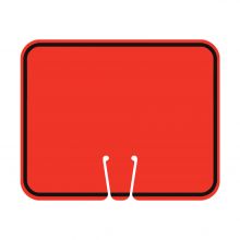 Traffic Cone Sign - BLANK