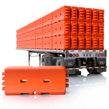 Traffix Water Wall -Water Fillable Jersey Barrier Truckload