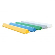 4' Dura Stop Lightweight Plastic Parking Block, 4"H
