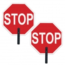 Stop/Stop Plastic Paddle w/9