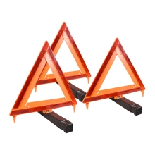 Triangle Reflective Truck Safety Warning Kit w/Case