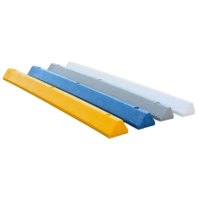 6' Dura Stop Heavy Duty Plastic Parking Block 4.5