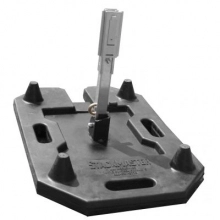 StackMaster Rubber Base Roll Up Sign Stand w/Pocket Lock