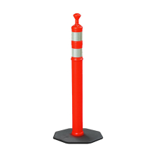 42" Grabber Delineator Tube w/Base