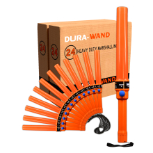 Dura-Wand Slim Line Aviation Heavy Duty Marshalling Wand - 48 Pack