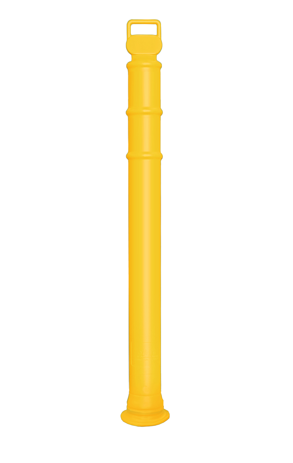 EZ Grab Premium Yellow 45" Delineator Post