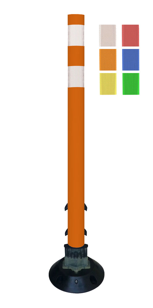 36" Surface Mount Tubular Traffic Delineator