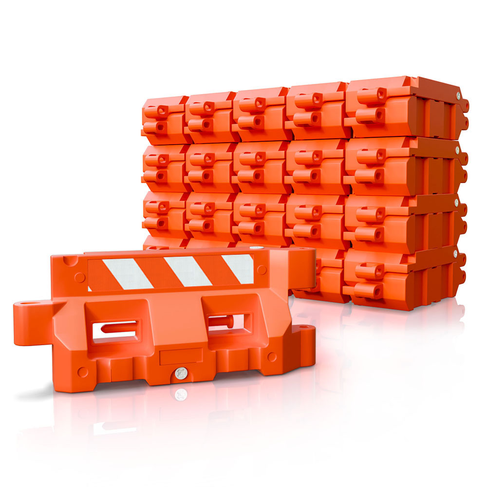 Hydrocade Water Fillable Barricade 32 Pack Bundle w/Pin