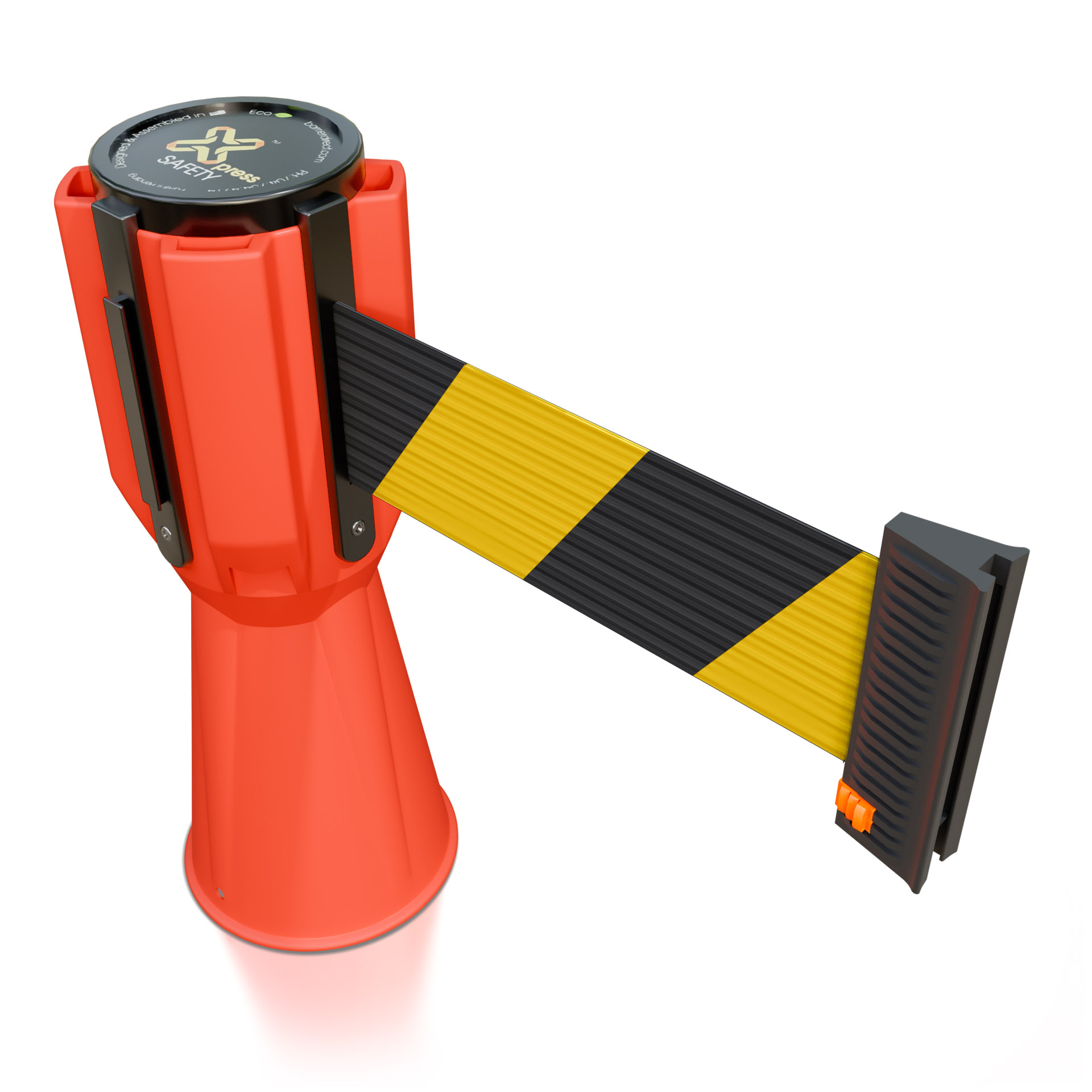 Traffic Cone Topper w/Retractable Belt