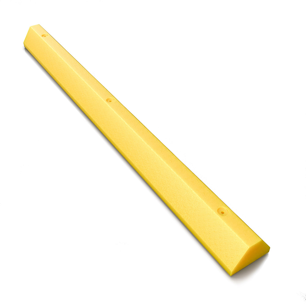 6' Dura Stop Heavy Duty Plastic Parking Block 4.5"H - 10 Pack 