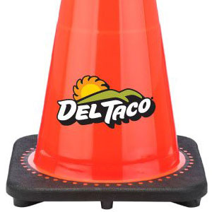 Traffic Cones Color Logo