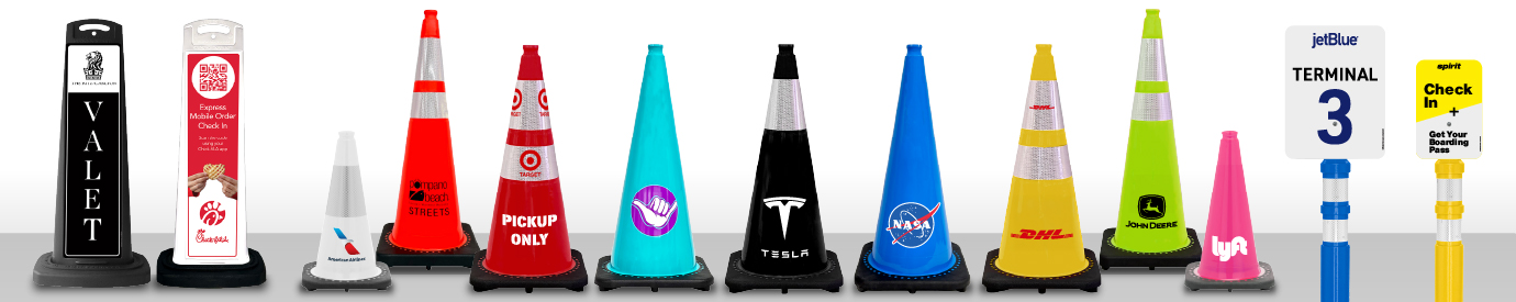 Customization Options at Traffic Cones For Less