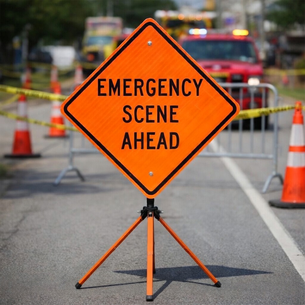 emergency signage=