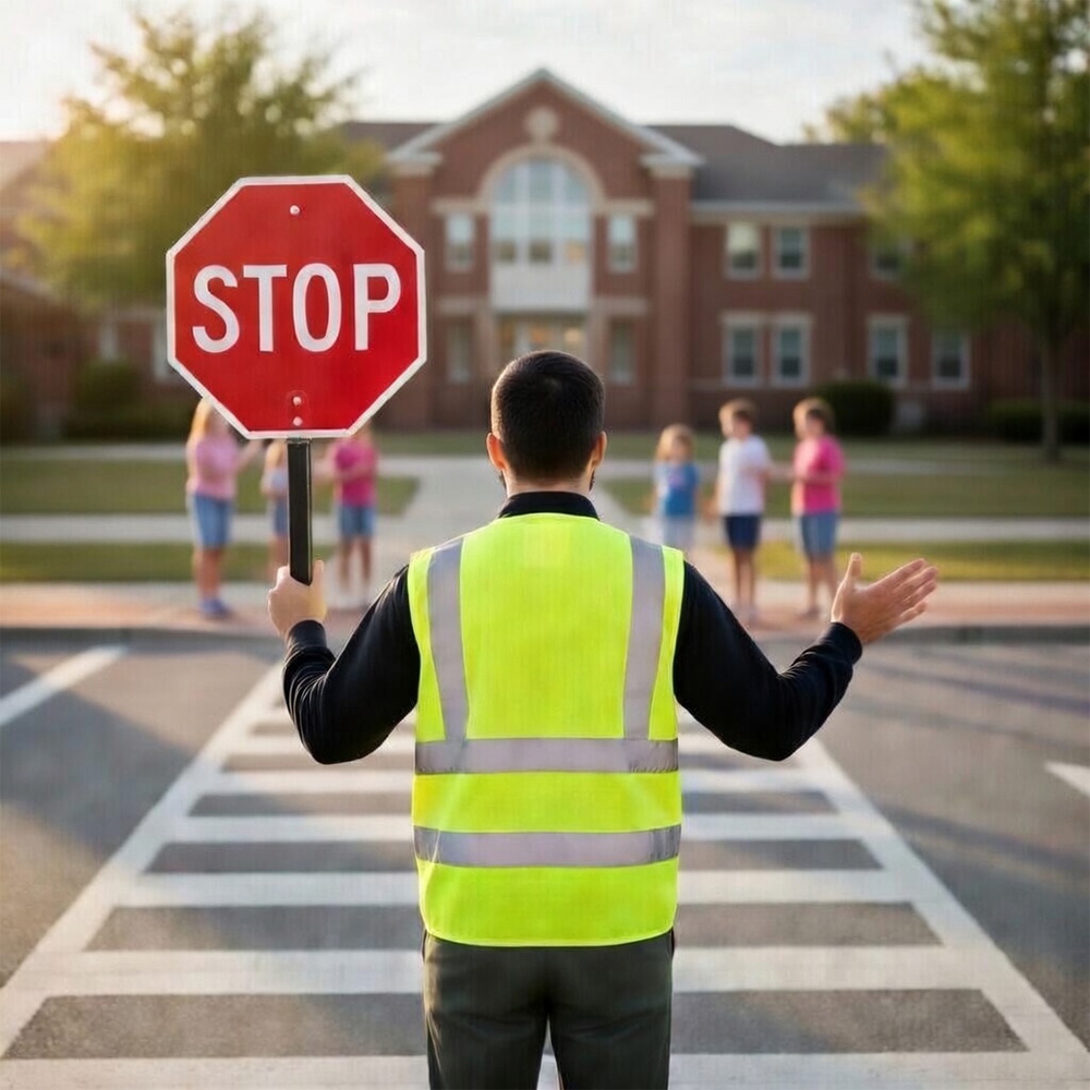 Stop Sign At School